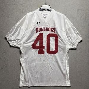 Vintage Brock Bulldogs #40 Russell Athletic Jersey XXL Men’s